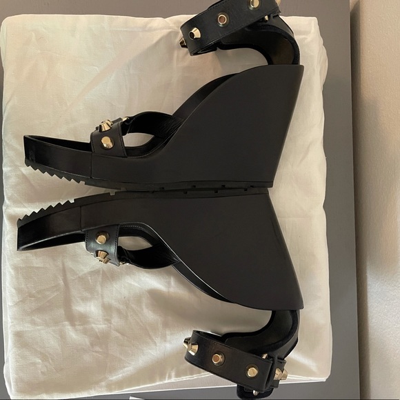 Balenciaga Studded Wedges - Picture 7 of 15